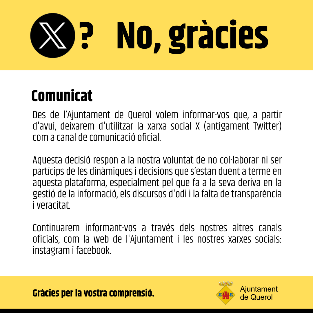 Ajuntament Querol (@aj_querol) on Twitter photo 