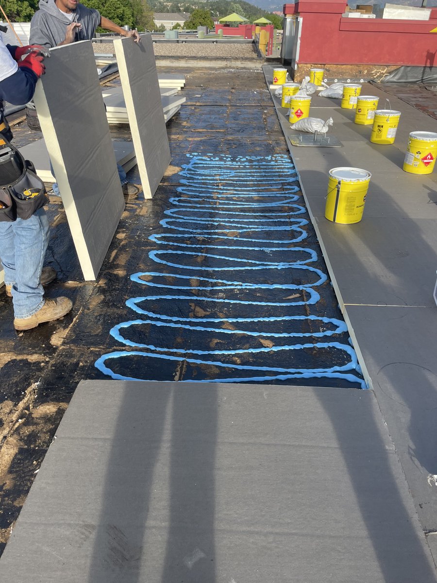 We specialize in commercial reroofs over concrete decking and trust Helix® Max to get the job done right. #CommercialRoofing #Reroof #HelixMax