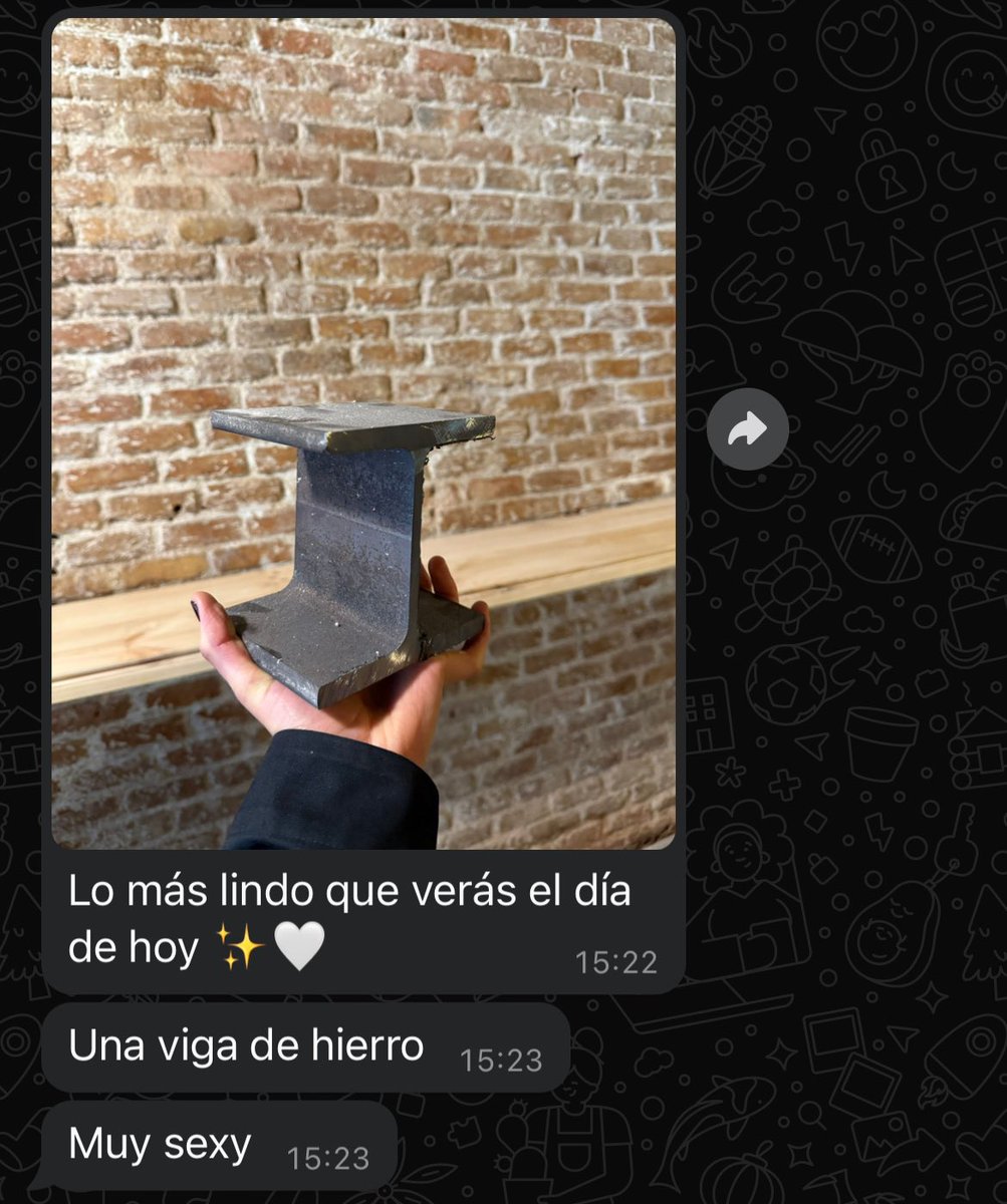 Tener novia arquitecto.