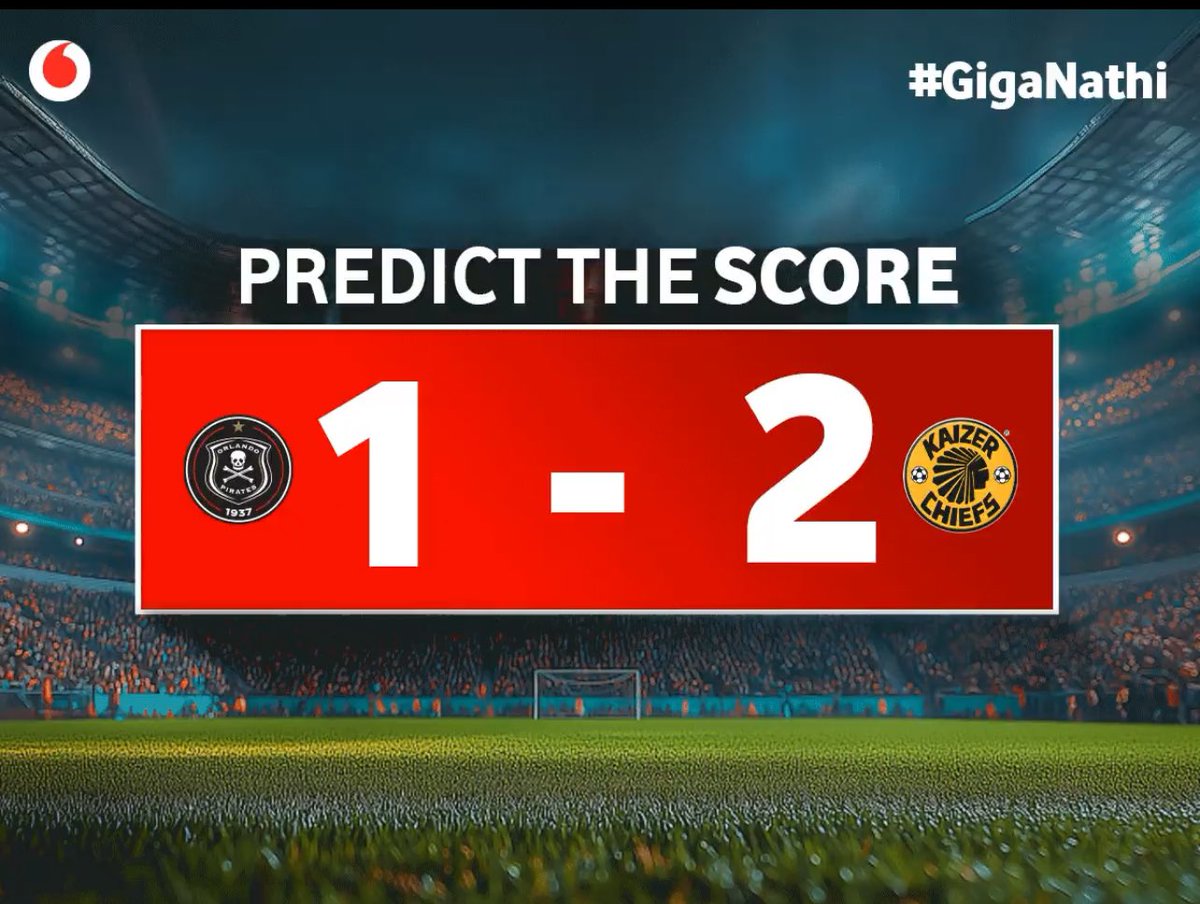 lamula6ya's tweet photo. @Vodacom @orlandopirates @KaizerChiefs @Vodacom #Giganathi https://t.co/JbhwnsaNZn