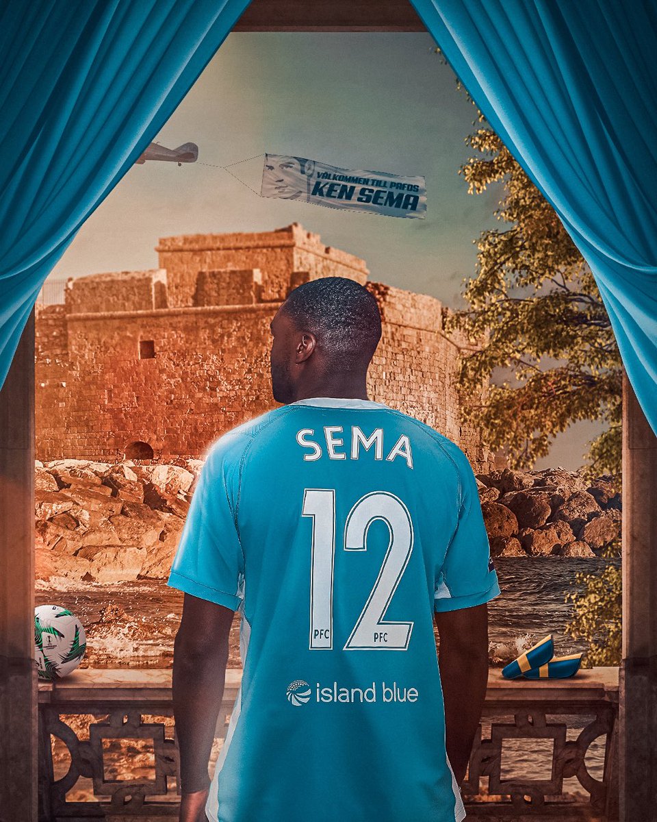 Ken Sema is here to make history with Pafos FC! 🏰