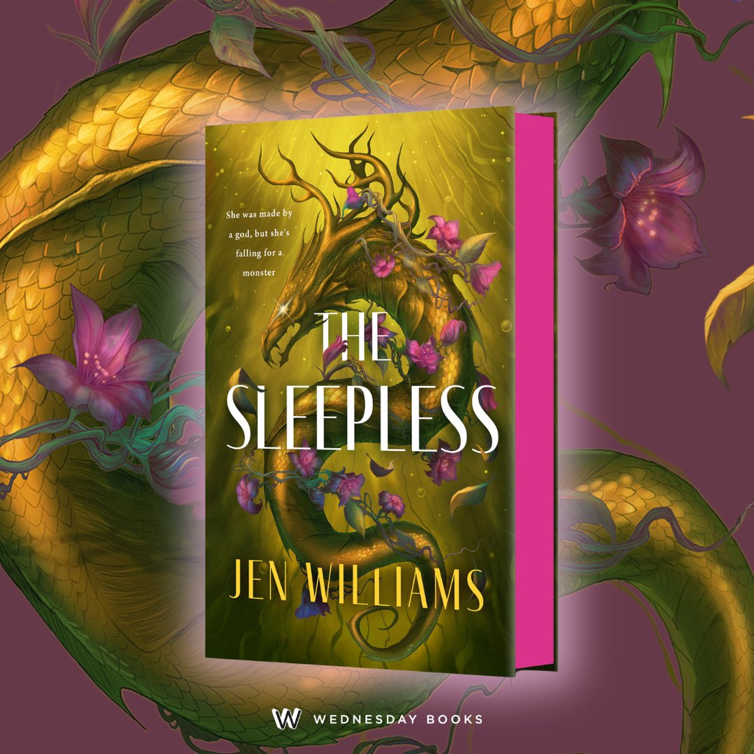 I am so thrilled to be able to announce that the amazing @wednesdaybooks will be publishing The Sleepless in the US 🎉🎉🎉
And that means I get to share with you this absolute stunner of a cover designed by Kerri Resnick and illustrated by Tom Roberts bit.ly/THESLEEPLESSGR