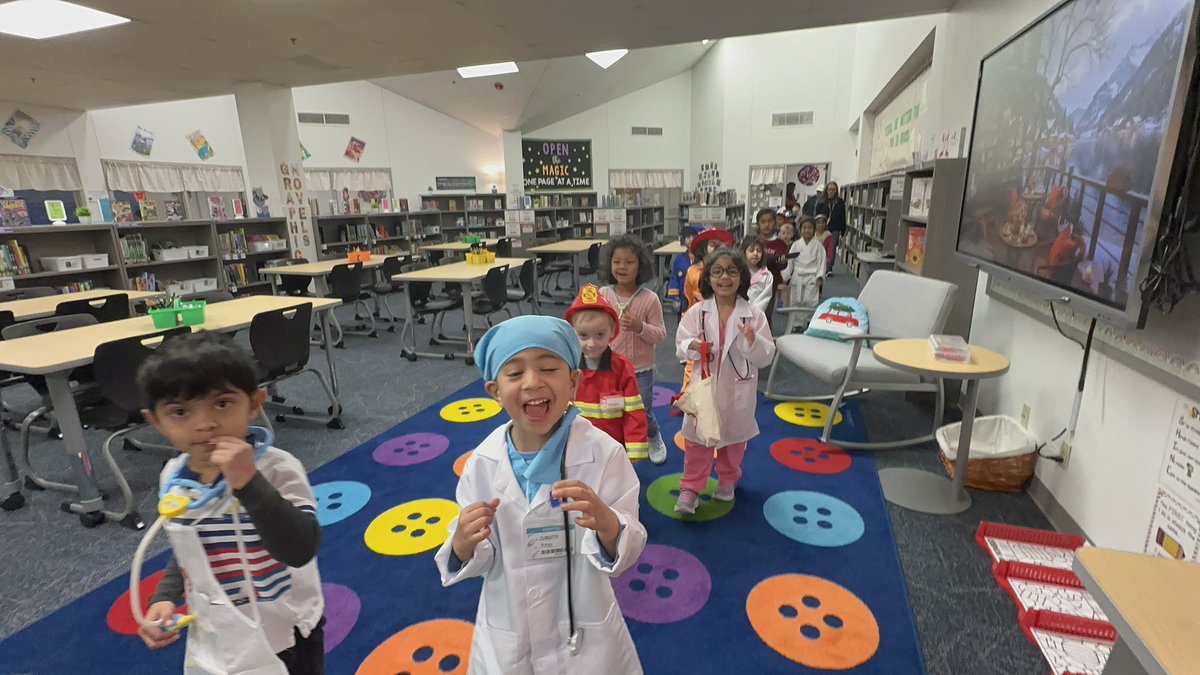 wilsonreads's tweet image. Watch out we have new hires in the building! We love our pre-k community helpers! @BarreraCbarrera @gowilsonrangers @CISDlib @coppellisd