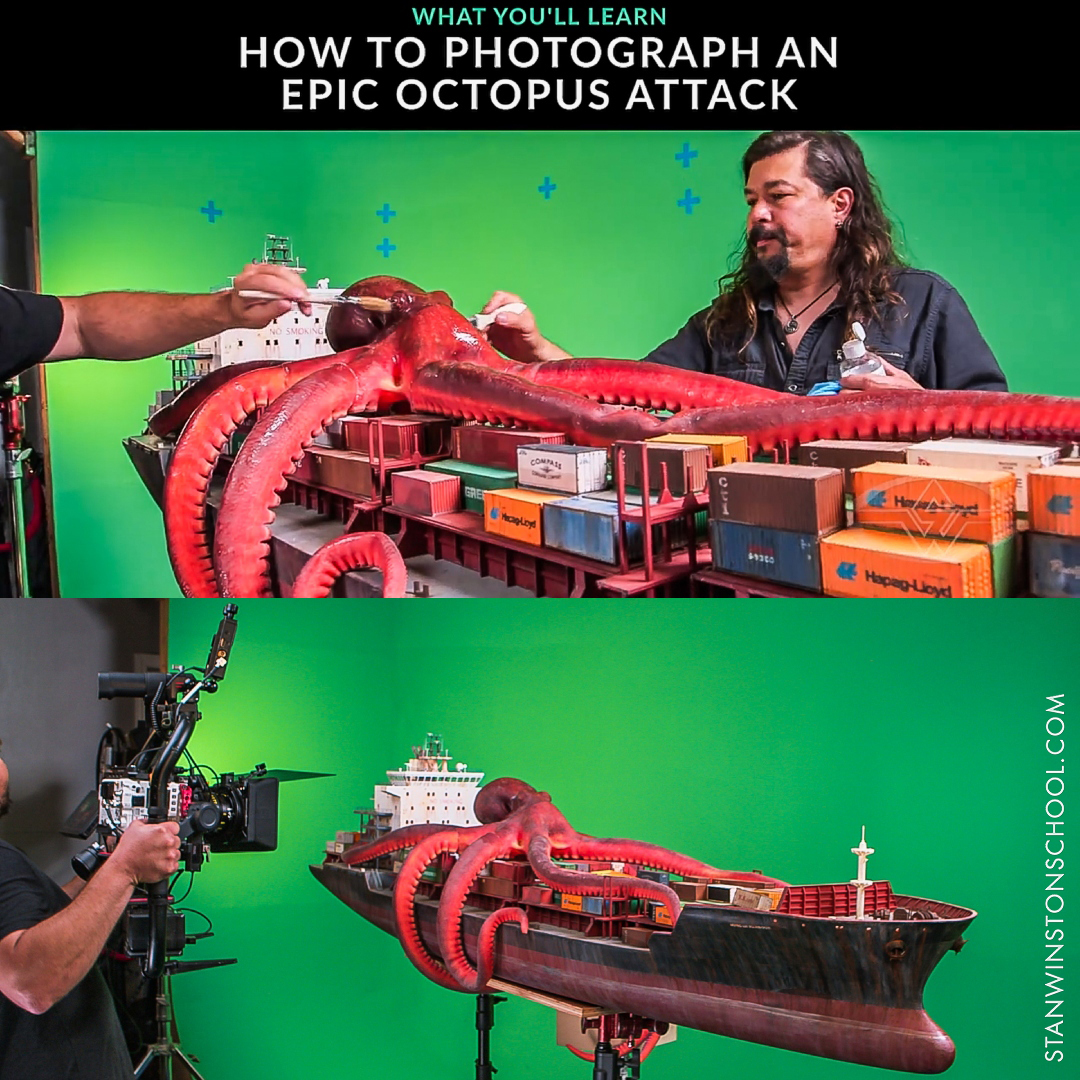 Stan Winston School (@swinstonschool) on Twitter photo NEW COURSE! Modern Miniature Effects Part 4: Octopus Assembly & Final Shoot: bit.ly/ModernMiniaureā¦
Complete your journey into modern miniature effects with creative director and master FX artist <a href="/FonHDavis/">Fon H Davis</a> / <a href="/FoncoStudios/">Fonco Studios</a> (Star Wars franchise, Guardians of the Galaxy). NEW COURSE! Modern Miniature Effects Part 4: Octopus Assembly & Final Shoot: bit.ly/ModernMiniaureā¦
Complete your journey into modern miniature effects with creative director and master FX artist <a href="/FonHDavis/">Fon H Davis</a> / <a href="/FoncoStudios/">Fonco Studios</a> (Star Wars franchise, Guardians of the Galaxy).