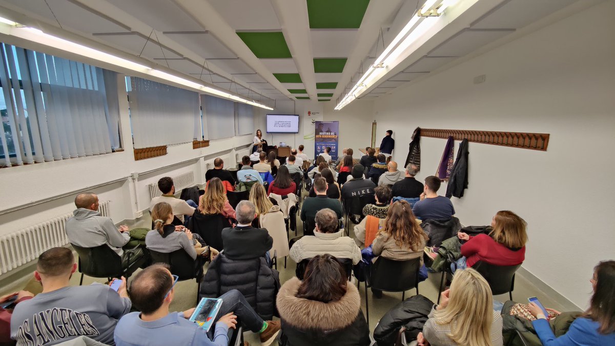 🦁¡LLENAZO EN NUESTRA ÚLTIMA <a href="/Meetup/">Meetup</a>! <a href="/NoemiCarro/">Noemí Carro</a> nos dejó alucinando con sus estrategias de lanzamientos!

🙌Gracias a nuestra comunidad por no fallar a la cita y GRACIAS <a href="/RaiolaNetworks/">Raiola Networks</a>, <a href="/BancoSabadell/">Banco Sabadell</a> y <a href="/WordPress/">WordPress</a> por el apoyo como patros

Espacio cortesía de <a href="/viverounileon/">Vivero de Empresas de la Universidad de León</a> 🚀