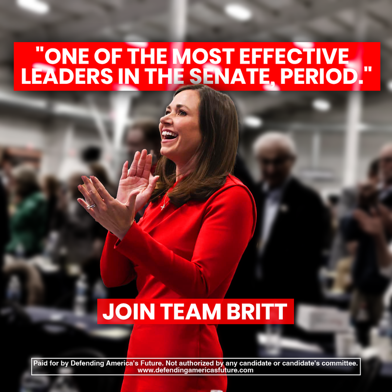 DAmericasFuture's tweet photo. Katie Britt is fighting everyday to push her America First Agenda forward. Follow her today to be part of the solution and support a leader committed to our future.