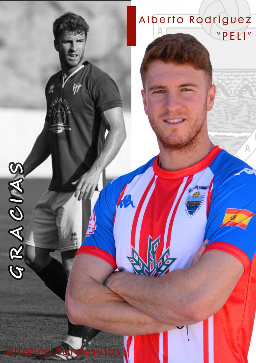 AtcoTordesillas's tweet photo. ℹ️ Alberto Rodríguez "Peli" causa baja en el @AtcoTordesillas

Club y jugador han llegado a un acuerdo para rescindir el contrato que les unía hasta final de temporada.

¡Gracias y suerte de cara al futuro, Alberto! 🍀

#VamosTorde💪 https://t.co/YZvoEh28E3