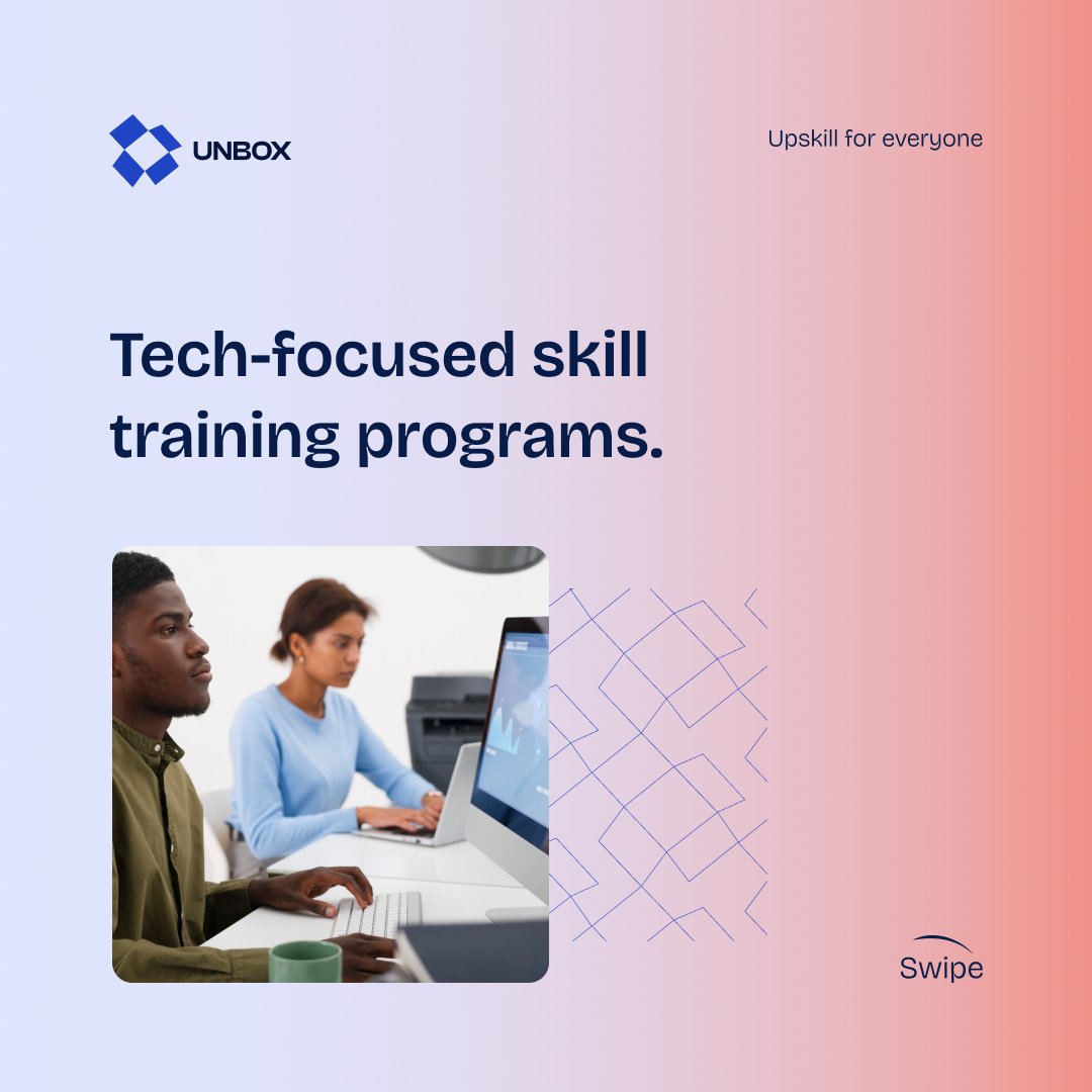 Unboxglobal's tweet photo. You want to know why UNBOX is different? Swipe to discover that 💡
#think #innovation #employment #opportunities #skill #impact #international #Global https://t.co/uM0DqM1cdy