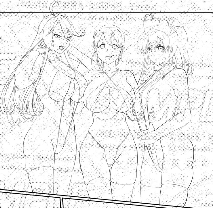 紐ビキニ米艦
柄は星条旗で 