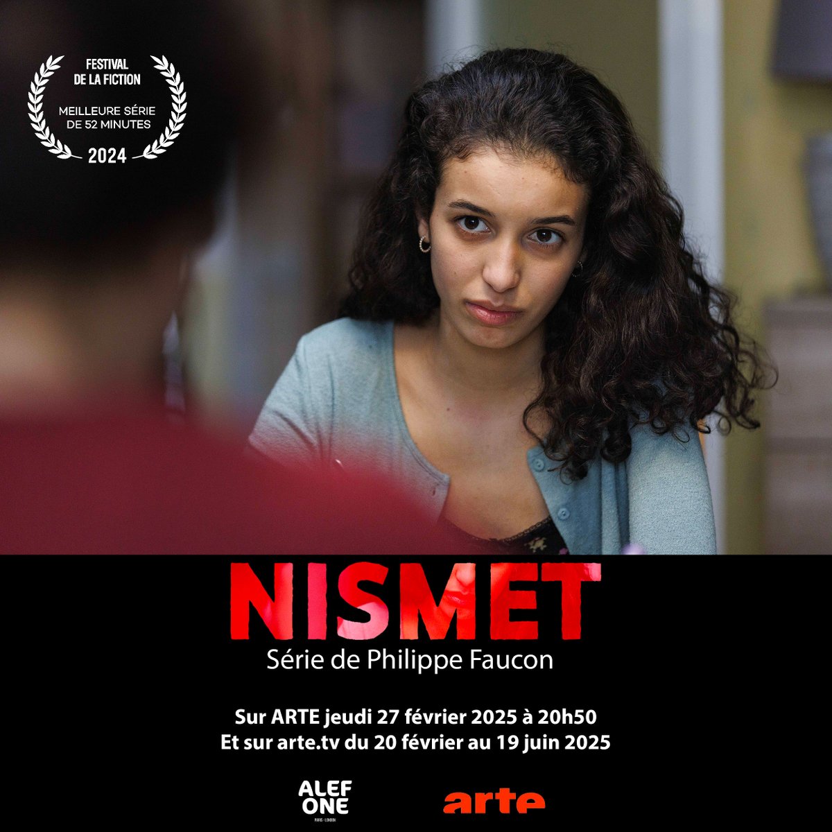 alef_one's tweet photo. 📺Notre nouvelle série NISMET sera diffusée sur ARTE le 27 février et disponible sur https://t.co/5BfpnmUgKl dès le 20 février

⭐️Ecrit par Philippe Faucon, avec la participation de Nismet Hrehorchuk d’après son histoire
Réalisé par Philippe Faucon https://t.co/yweH3E0iMs