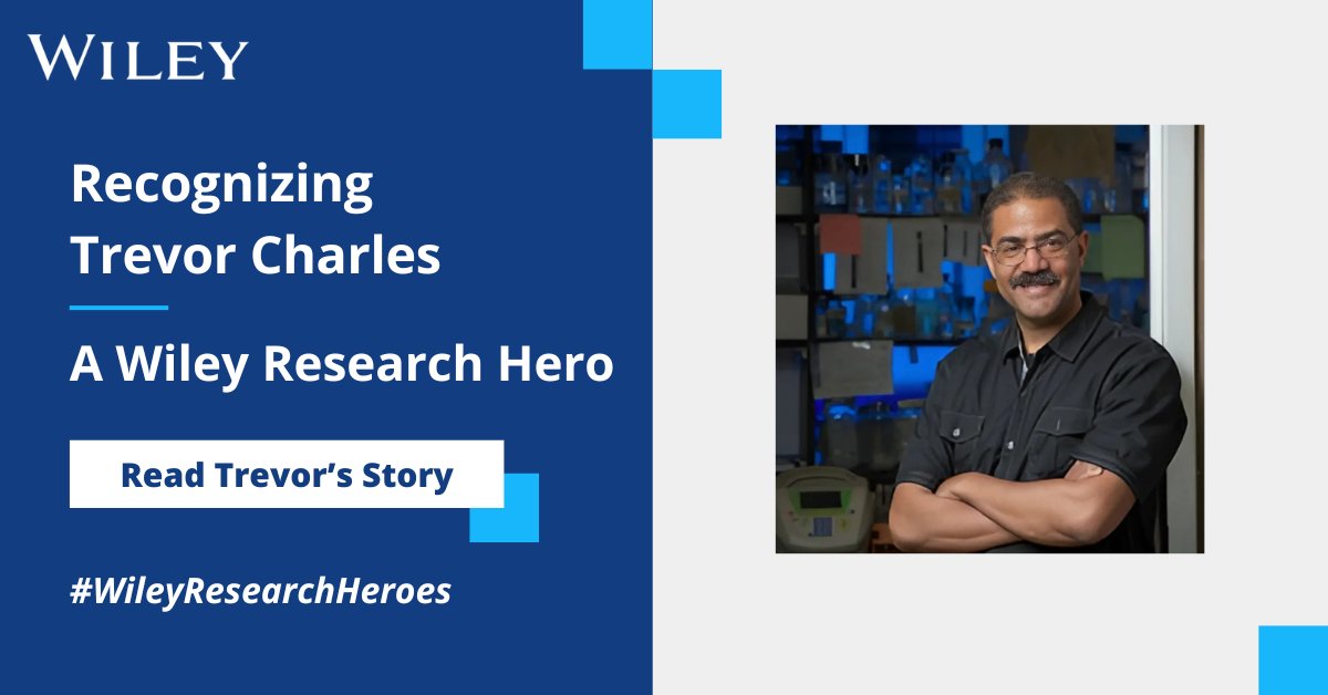 Congratulations to professor Trevor Charles who has received a Wiley Research Heroes Prize for his outstanding research contributions and commitment to inclusivity!

Read Trevor's story: bit.ly/4hhNyHc
