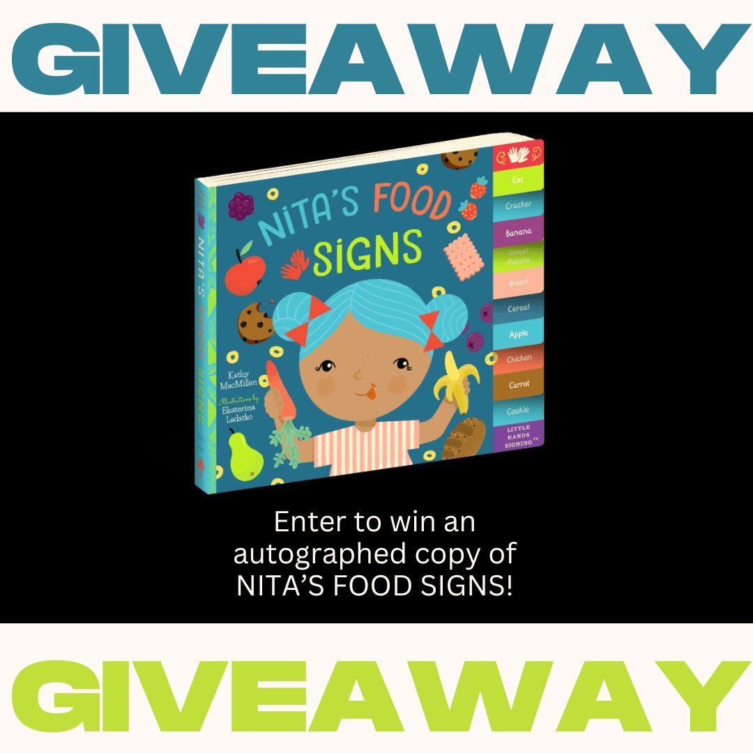 Enter to win an autographed copy of NITA’S FOOD SIGNS! To enter, sign up for my mailing list by February 6, 2025. US addresses eligible only. buff.ly/3P0wn0p