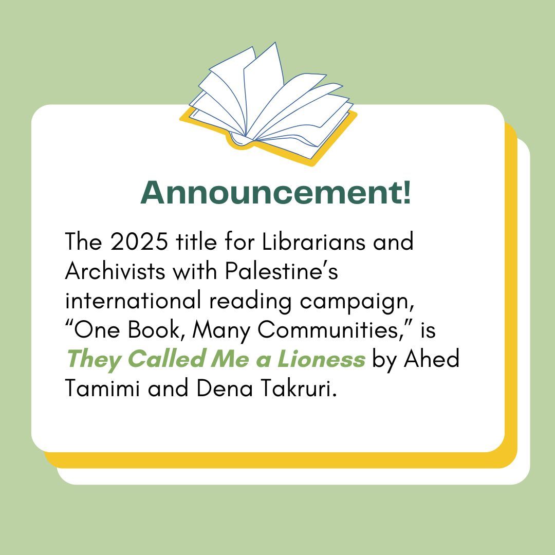 Librarians and Archivists with Palestine tweet media
