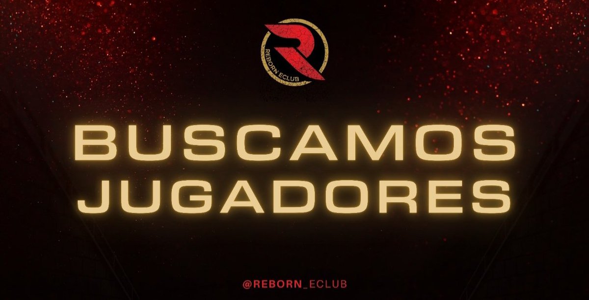 📢 Reforzamos el Equipo en este Mercado competimos en:
@Official_EVF
@PLGeFootBall
<a href="/VPG_Spain/">Virtual Pro Gaming España</a>

🔍Buscamos
🧤#GK
🧦#CARRILERO
⚽#DC

📩 MD a <a href="/Reborn_Alexao/">𝐀𝐥𝐞𝐗𝐚𝐨 🐷</a>

#BeReborn 🔴
