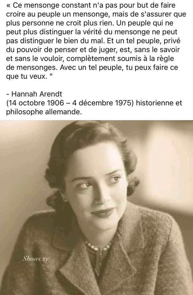 Ce mensonge…