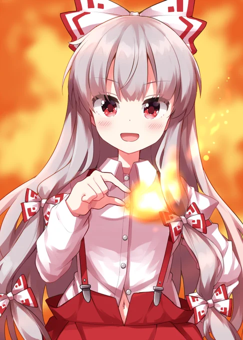 No.2588 藤原妹紅 #東方Project #妹紅