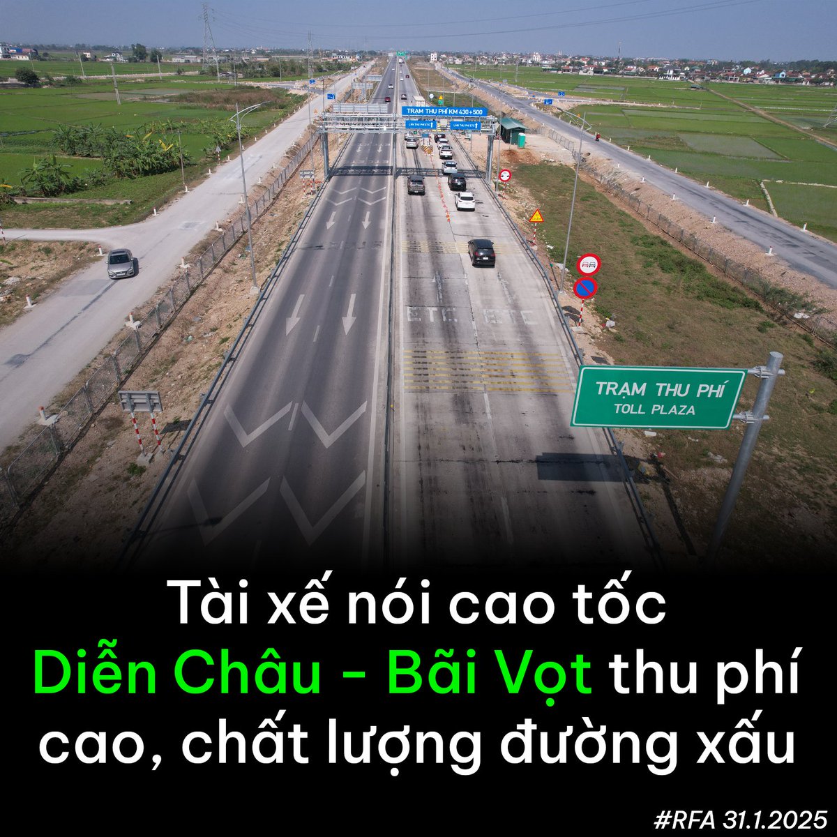 RFAtiengviet's tweet photo. https://t.co/NIuyVnmCWj
#RFAVietnamese #BOT #tramthuphi #caotoc https://t.co/inomIEZ9P1