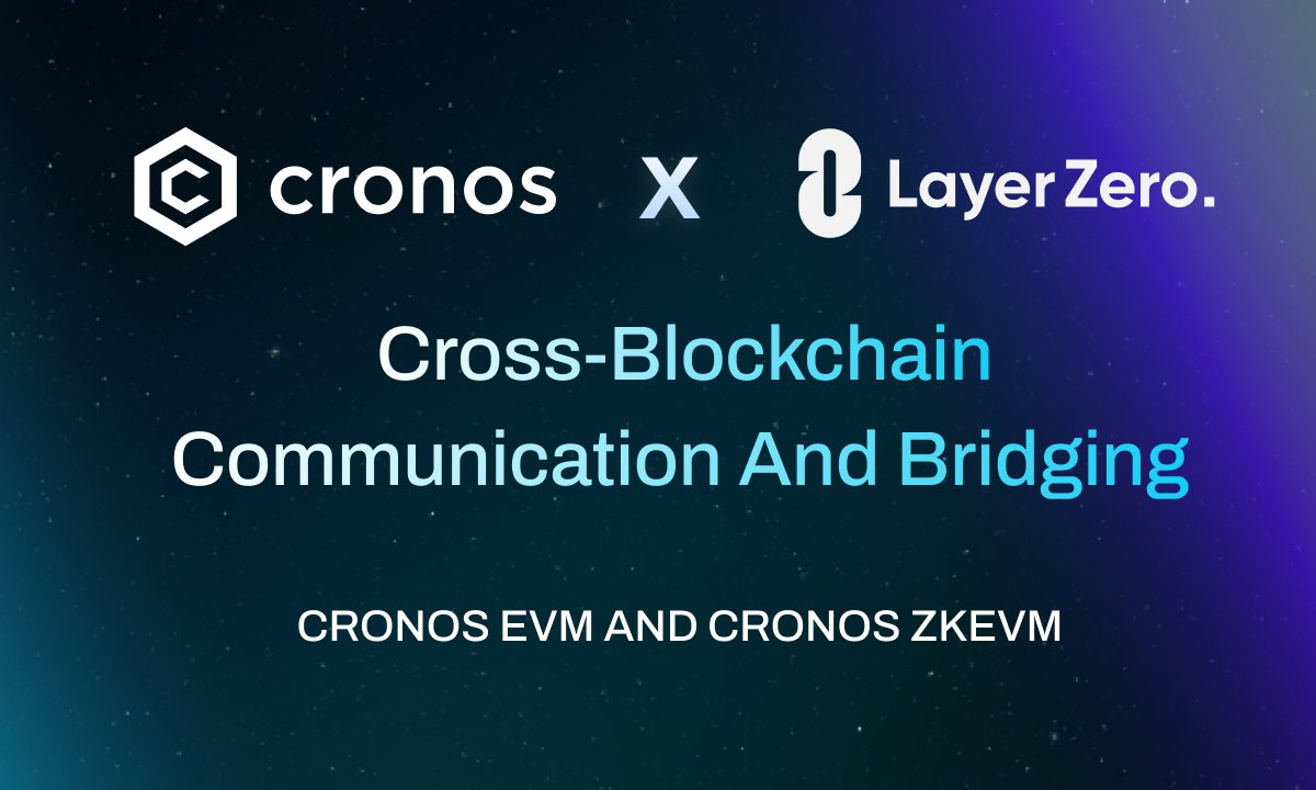 ⛓️ Cronos Now Connected to 115+ Blockchains: We’re excited to announce that <a href="/LayerZero_Core/">LayerZero</a>, the leading cross-chain interoperability protocol, is now live on Cronos EVM and Cronos zkEVM!

🔗 Read the full announcement: blog.cronos.org/p/cronos-evm-c…

⚒️ This integration connects Cronos
