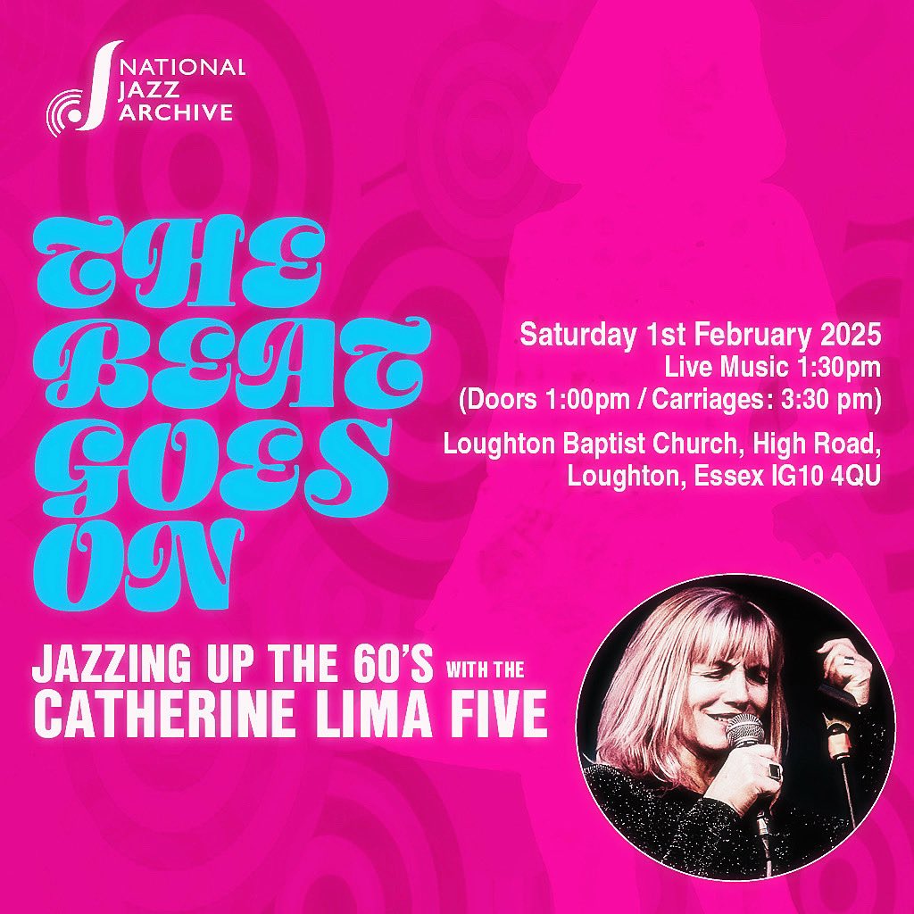 TOMORROW!!🌟🌟🌟

Last chance to get tickets for our FIRST gig of 2025!

~Jazzing up the ‘60s~ 

With the incredible Catherine Lima Five <a href="/CatherineLimaJ1/">Catherine Lima Jazz</a> 

Last few 🎟️ –&gt; wegottickets.com/event/643933

#jazz <a href="/Jazzwise/">Jazzwise</a>