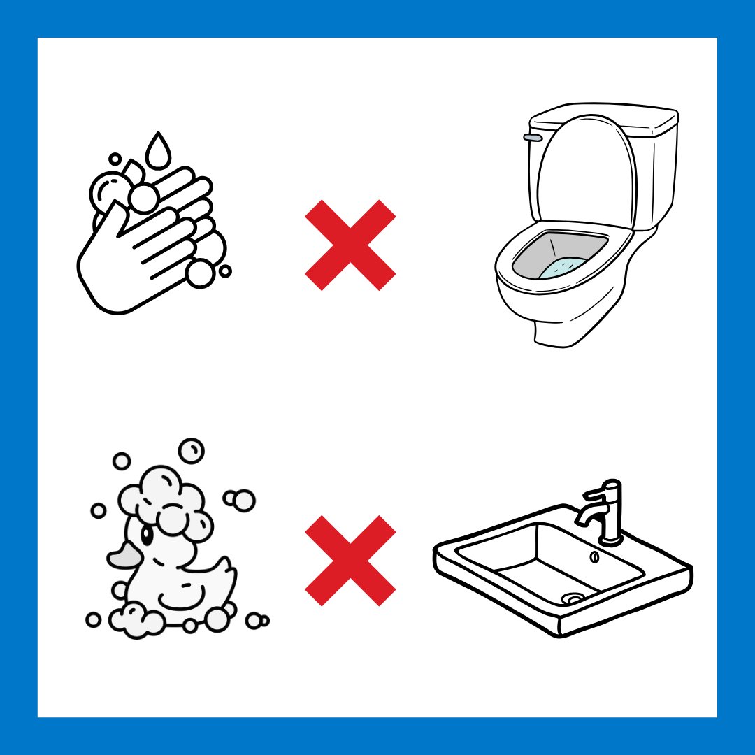 GerberPlumbing's tweet image. Happy Opposite Day! While you spend the day wearing clothes inside-out and eating lasagna for breakfast - we ask that you please refrain from using any and all Gerber products to celebrate.
e.g. Handwashing in toilets, taking bubble baths in sinks, etc.  🙃🚽🛁🙃

#funnyfriday