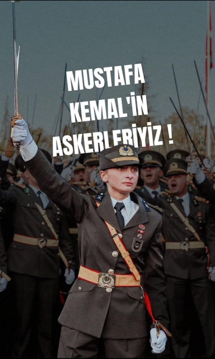 profesorfacia01's tweet photo. Tam olarak buradayız!

👇👇👇
"Cebren ve hile ile aziz vatanın, bütün kaleleri zaptedilmiş, bütün tersanelerine girilmiş, bütün ORDUları dağıtılmış ve memleketin her köşesi bilfiil işgal edilmiş olabilir. Bütün bu şeraitten daha elîm ve daha vahim olmak üzere, memleketin dahilinde, iktidara sahip olanlar gaflet ve dalâlet ve hattâ hıyanet içinde bulunabilirler..."

#TeğmenlerimizinYanındayız

Mustafa Kemal'in Askerleriyiz 🇹🇷✊