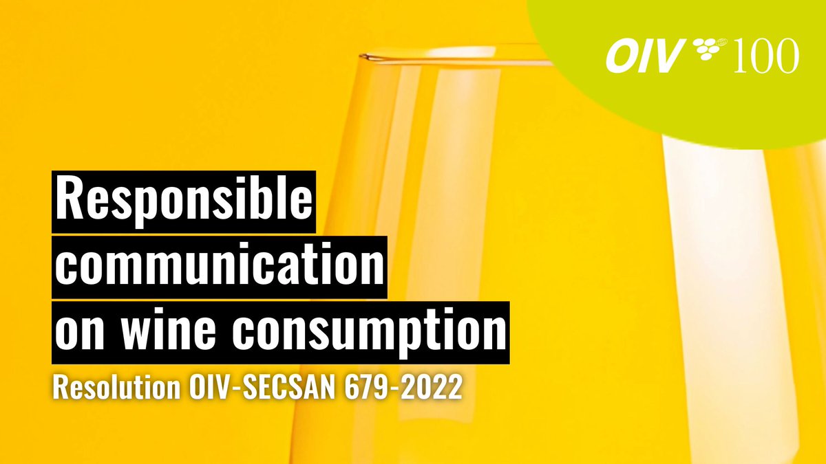 OIV_int's tweet image. 📢 The final resolution of the OIV’s ‘12 Months, 12 Resolutions’ series!
One year after launching the first resolution, we close this journey by reinforcing the importance of responsible communication on wine consumption.
Read here: buff.ly/4jARdSf