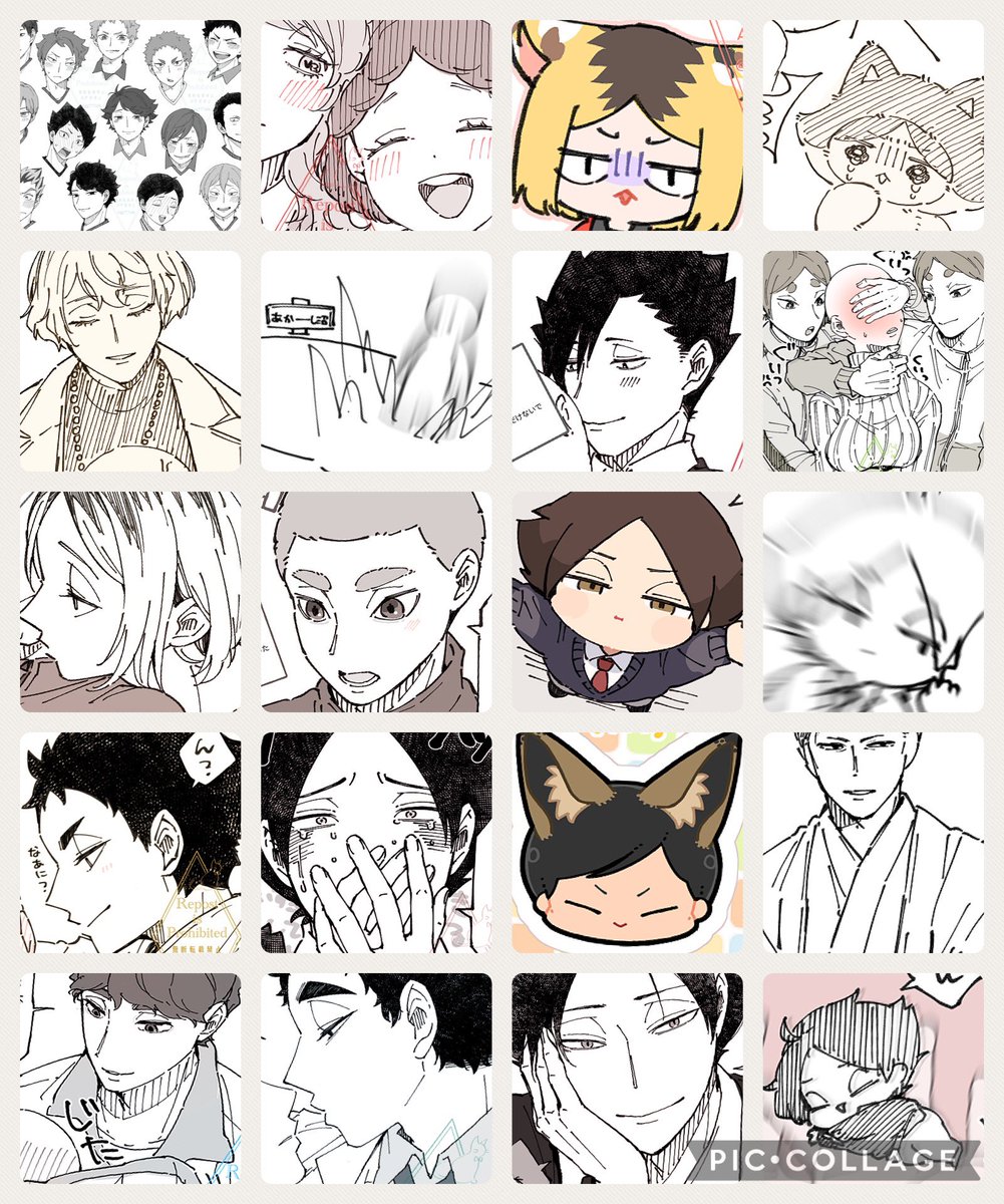 # 今月描いた絵を晒そう
1月分✌️✌️✌️ 