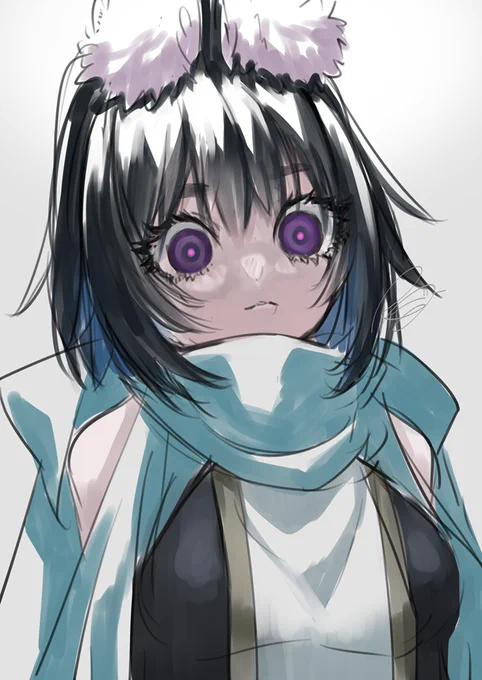 目がこわいウサチャン 