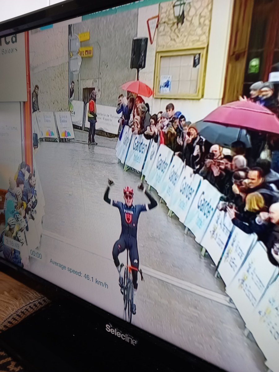 Josin_Llantones's tweet image. Gana Florián Stork del @TudorProCycling 3 trofeo #SerraTramuntana #ChallengeMallorca