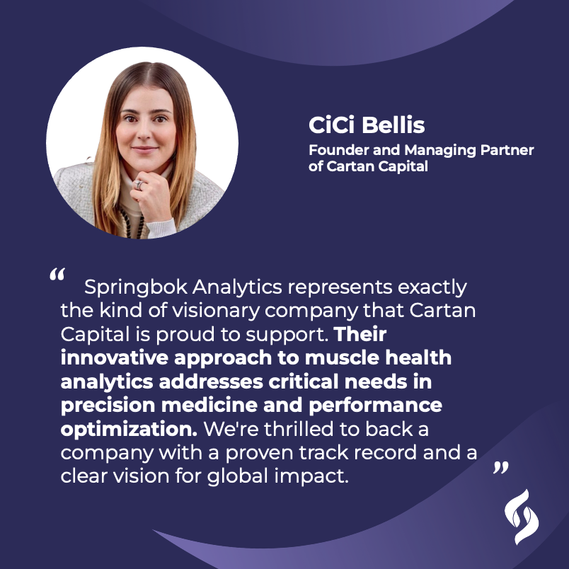 We are proud to welcome some incredible new investors in our latest funding round, including <a href="/cicibellis/">CiCi Bellis</a> , Emily Krall (Morrison) and the team at <a href="/Cartancapital/">Cartan Capital</a>.

Link to the press release: prnewswire.com/news-releases/…