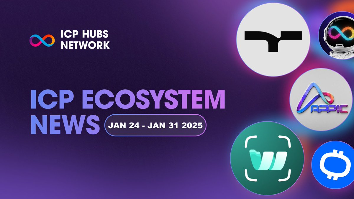 ICP Ecosystem Updates 🔔

<a href="/NFIDWallet/">NFID Wallet</a> SNS Launch 🚀
<a href="/Appic_ICP/">Appic Swaps</a> drops new features✨
<a href="/dfinity/">DFINITY Foundation</a> hits Solenoid Milestone 🌐
<a href="/oisy/">OISY Wallet</a> rolls out v0.22 🏆
<a href="/tap_protocol/">TAP Protocol</a> partners with #ICP

Dive into the details👇1/7🧵