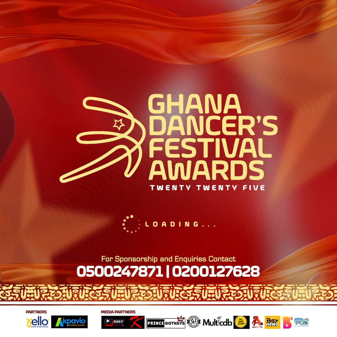 multicdbonline's tweet photo. The first edition of Ghana Dancer's Festival Awards.
Powerd by @MulticdbWorld.
LOADING.........
#GDFA25 #mebronidotcom #multicdbonline #blowuptv #yelloevent #kpavioevent https://t.co/zSIipjevcF