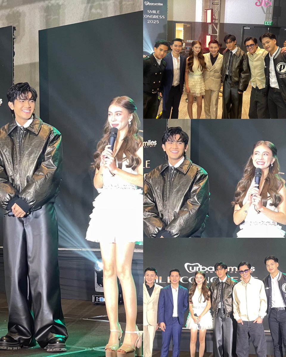 kowalerts's tweet photo. Jarren Garcia and Fyang Smith alongside with other PBB Gen 11 Ex Housemates Dylan, Marc and Binsoy at Urban Smiles Event: “Smile Congress 2025”!! 😍😍😍

📷 CTTO

#PBBGen11 #JarrenGarcia #FyangSmith #JarFyang #DylanYturralde #MarcNanninga #BinsoyNamoca https://t.co/hai5ByqGa3