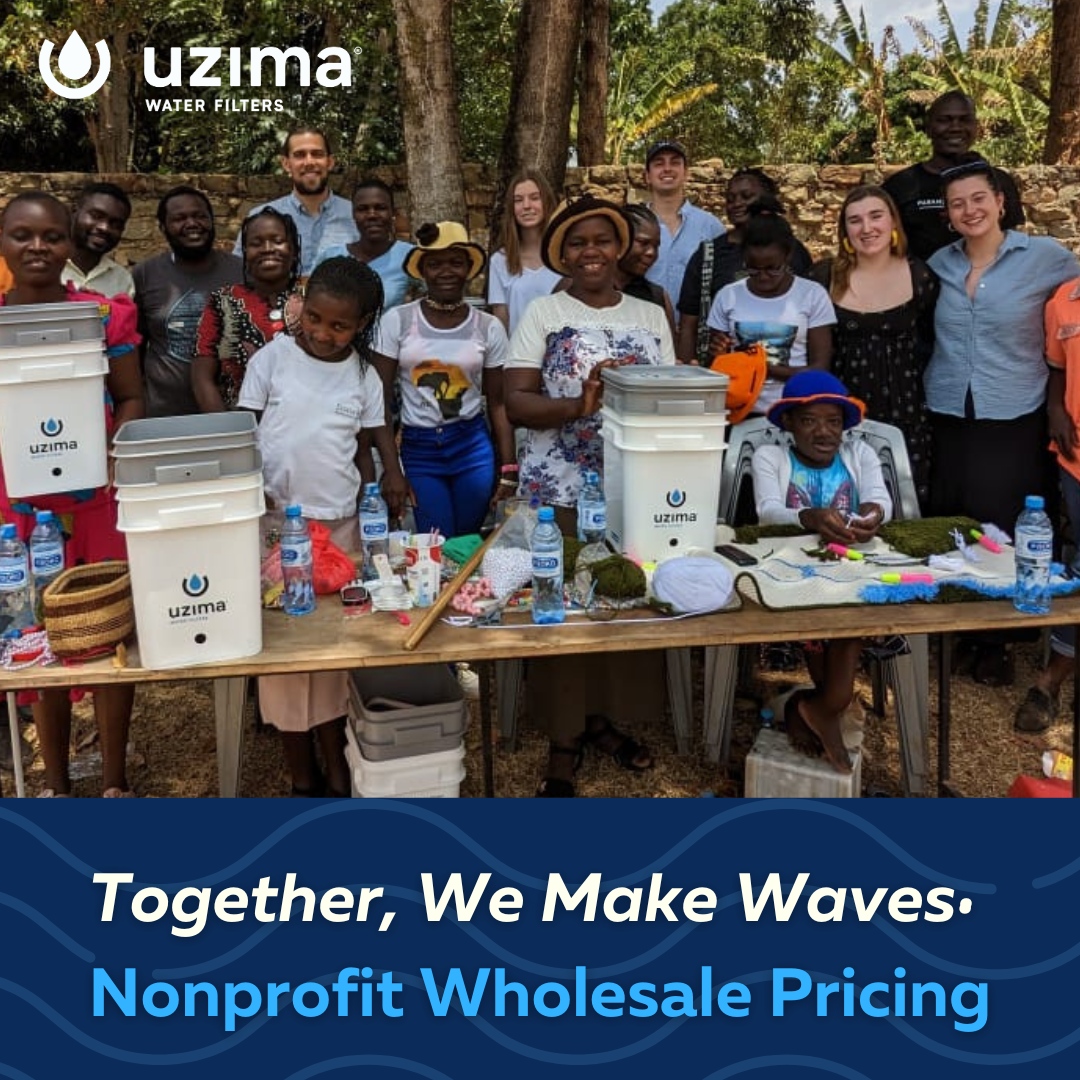 At Uzima, we're amplifying impact by offering wholesale pricing to nonprofits. Together, we can bring clean water to more communities in need. Are you a nonprofit or know one that could benefit? Share this with them and learn more: uzimafilters.org 

#uzimameanslife