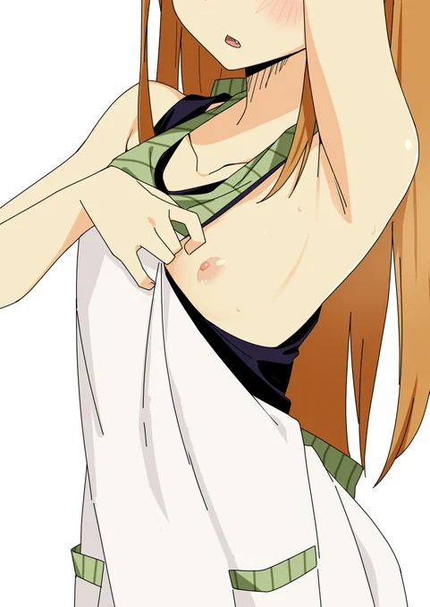 NSFWらくがき。リクエスト頂いた、だがしかし の 遠藤サヤ。 