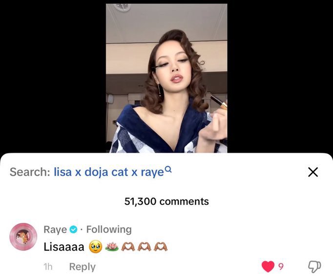 RAYE🫶🏻LISA🫶🏻DOJA

we will support our queens!