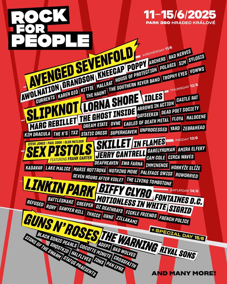 TheWarningBand2's tweet photo. CZECH REPUBLIC! 🇨🇿 

See you at @rockforpeople this June 15th! 
Get your tickets here 👇🏻
https://t.co/2P0cbEOIsa

#TheWarning #RockForPeople https://t.co/Eo7JMcFikH