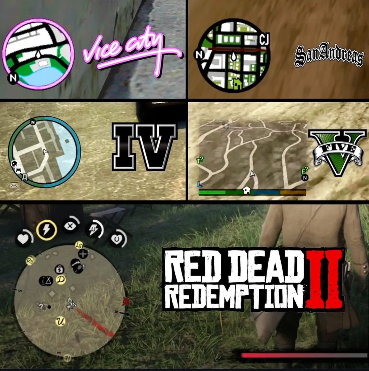 Which type of map do you prefer in Gta 6 ?