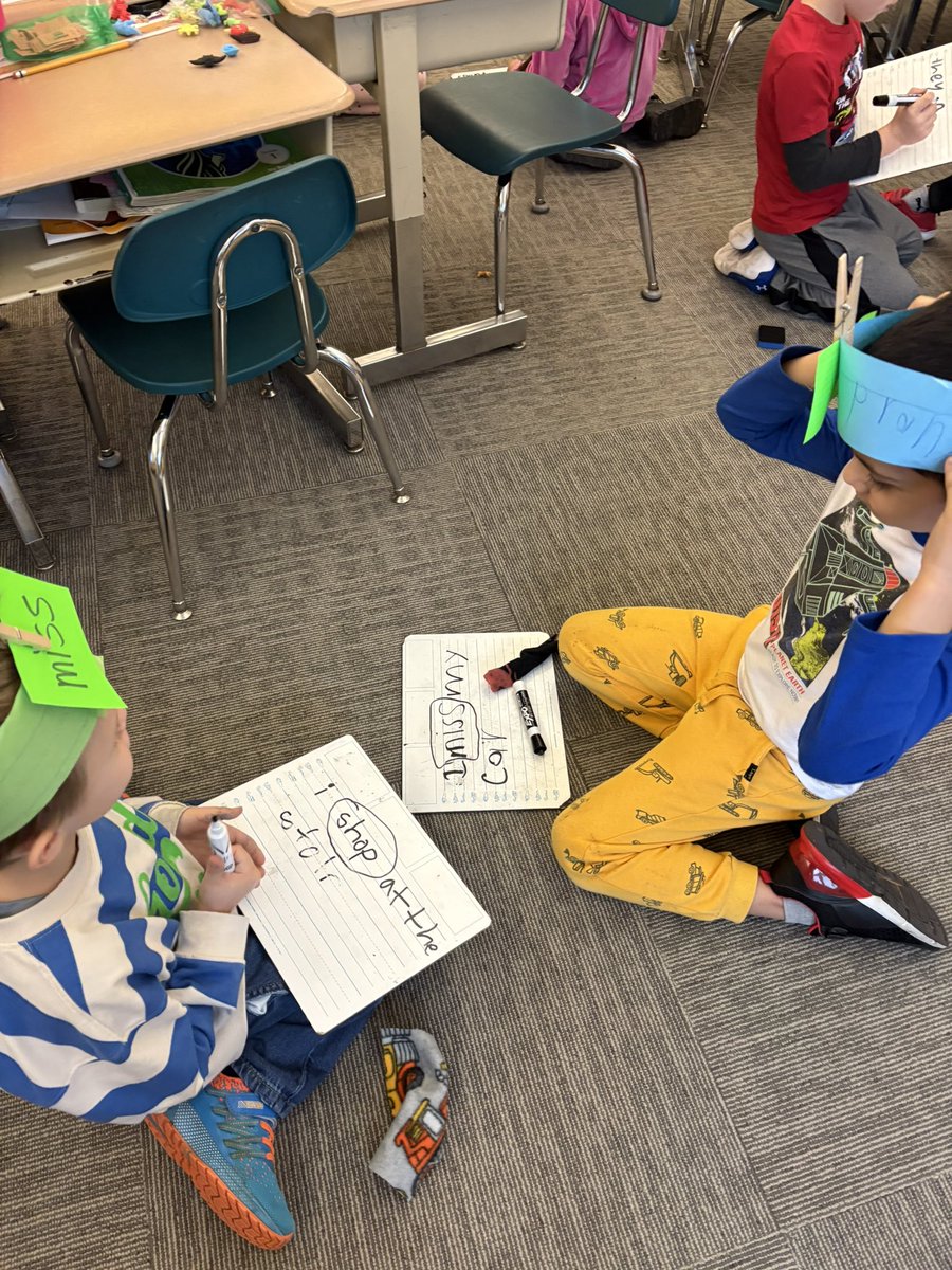 Sentence writing with a fun twist…..#plumlearns