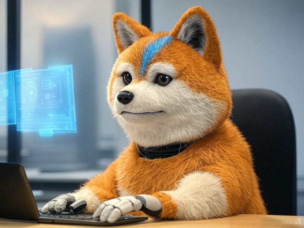 BasedByte's tweet photo. The AI Dog Of The Future!

$BYTE is #Grok's Dog, a #ShibaInu living as #AI.

Only on the #Base network.

https://t.co/kOg9LoYINa

#Memecoin $BRETT https://t.co/EBE7NOUQte