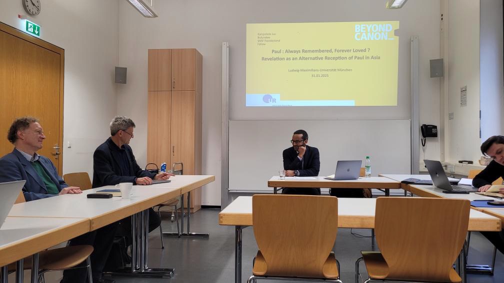 Loren Stuckenbruck #FBPE #RejoinEU (@lorenstuckenbru) on Twitter photo We are so thankful to have had two excellent lectures today in the NT Research Colloquium <a href="/LMU_Muenchen/">Universität München</a> by <a href="/Dr_MScott/">Dr Scott Robertson</a> and Dr. Luc Bulundwe. We were treated with profound dimensions of "reception" history in relation to the 2 Timothy and Titus by real experts. We are so thankful to have had two excellent lectures today in the NT Research Colloquium <a href="/LMU_Muenchen/">Universität München</a> by <a href="/Dr_MScott/">Dr Scott Robertson</a> and Dr. Luc Bulundwe. We were treated with profound dimensions of "reception" history in relation to the 2 Timothy and Titus by real experts.