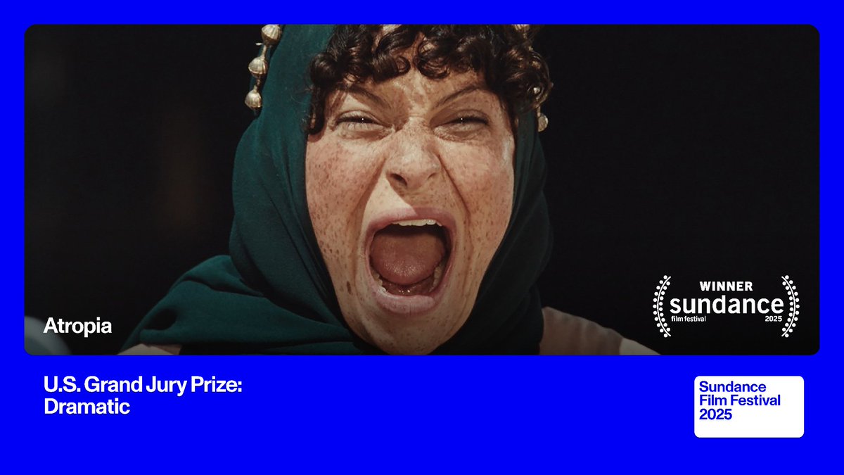 sundancefest's tweet photo. 🏆 The U.S. Grand Jury Prize: Dramatic goes to “Atropia.” https://t.co/ccqOyUxP8q