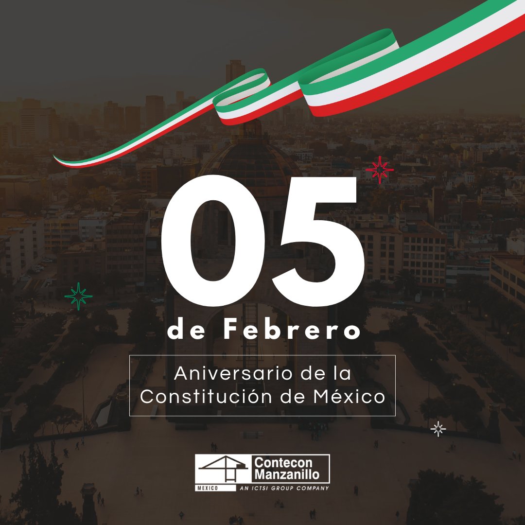 ConteconMzoOf's tweet photo. Cada 5 de febrero celebramos la Constitución Política de los Estados Unidos Mexicanos, la base de nuestro país desde 1917. Este documento no solo establece los derechos y obligaciones de los ciudadanos, sino que también define el camino hacia una sociedad más justa, equitativa. https://t.co/zHpRpo9XIB