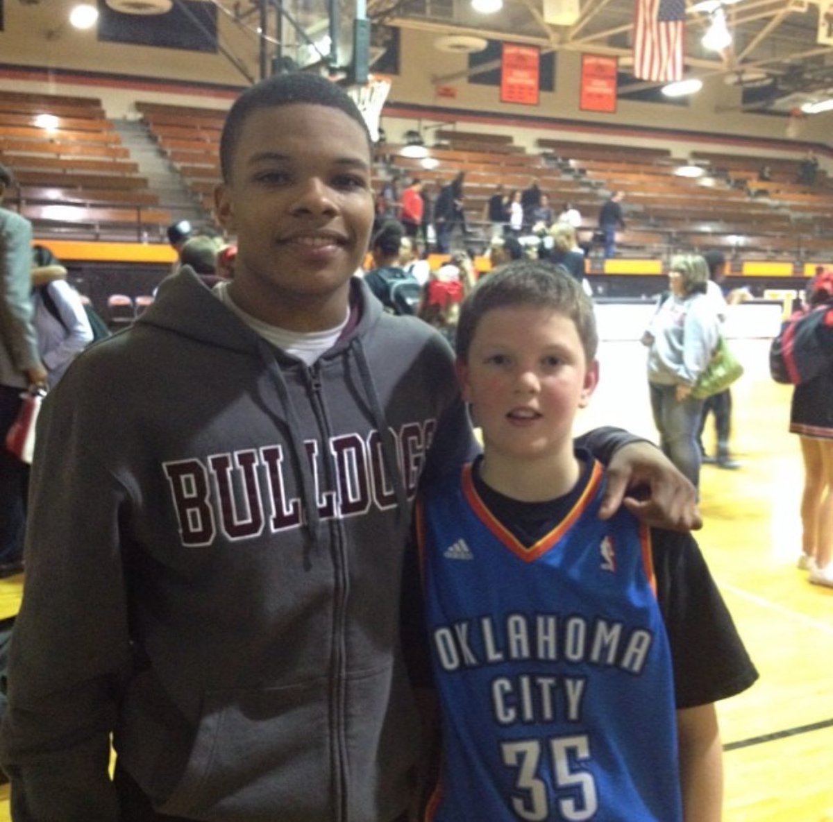Danny Reed (@gseaglesvoice) on Twitter photo Thanks to <a href="/GSAthletics_MBB/">Georgia Southern Men's Basketball</a> staffer <a href="/BennettWatson04/">Ben Edwards</a> for passing this gem along..
From 2013 after a Morgan County/Hart County game, here’s Ben with soon to be Eagle great <a href="/tookie_b/">Tookie Brown</a>!
Connecting Eagles past & present!
#GATA <a href="/Learfield/">LEARFIELD</a> <a href="/TheSackCompany/">SACK</a> Thanks to <a href="/GSAthletics_MBB/">Georgia Southern Men's Basketball</a> staffer <a href="/BennettWatson04/">Ben Edwards</a> for passing this gem along..
From 2013 after a Morgan County/Hart County game, here’s Ben with soon to be Eagle great <a href="/tookie_b/">Tookie Brown</a>!
Connecting Eagles past & present!
#GATA <a href="/Learfield/">LEARFIELD</a> <a href="/TheSackCompany/">SACK</a>