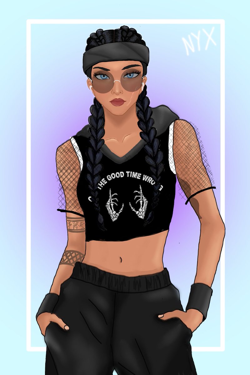 SaraX_nyx's tweet photo. 🥝 KENDRA 🥝

Echaba de menos dibujar a mi niña! 

PD: Por fin vuelve Kendra con trenzas😍.

@LiliCross_ https://t.co/NFEu5wwPEB