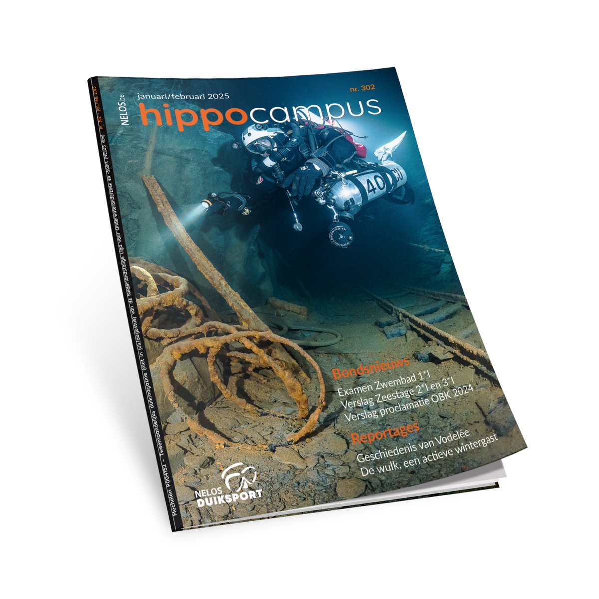 Hippocampus nr. 302 (jan./feb. 2025) is ondertussen bij de meeste leden aangekomen. Je kan hem ook (gratis) digitaal lezen. De volledige uitgave van 100 blz. (pdf 32.10 MB) kan je downloaden op pagina leden.nelos.be/artikel/Hippo3…

#hippocampus #duikmagazine #nelos #nelosvzw