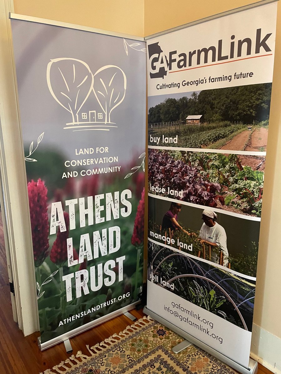 FarmAnswers's tweet image. Part of Athens Land Trust's BFRDP project included overhauling and updating the Georgia Farm Link website. 

Learn how these updates have benefited beginning farmers in their area on the newest episode of the Farm Answers podcast at farmanswers.captivate.fm.