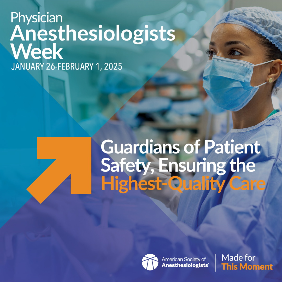 This week, along with <a href="/ASALifeline/">ASA®</a>, MSA celebrates Physician Anesthesiologists Week! Anesthesiologists are physicians with the most education and advanced training of any anesthesia professional. Hear real-life stories from these medical doctors at madeforthismoment.asahq.org/stories/