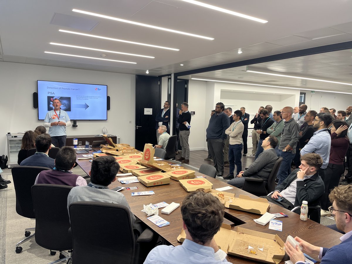 A few of our Prostate Project Trustees deliver presentations, to raise awareness of prostate cancer, PSA tests, and our pioneering research. If you're interested in having a member of our Prostate Project team visit your workplace or organisation, please get in touch.