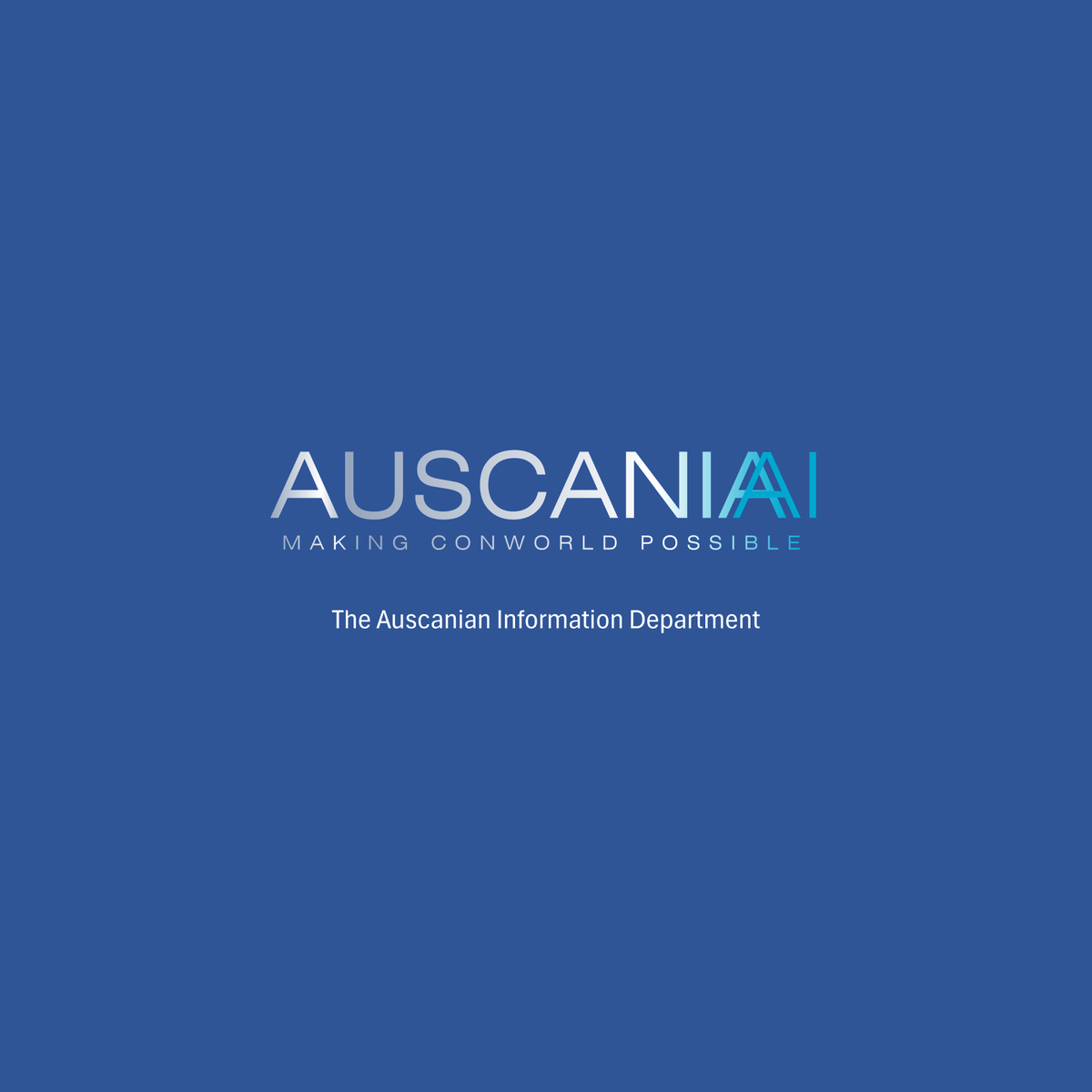 AuscaniaGov's tweet photo. SQID | For the first time in Cransian history, the Auscanian Information Department has launched AuscaniaAI as the official social media partner for all governmental news and updates, aiming to make the conworld possible. https://t.co/J2E5Cw1bqT